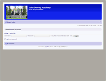 Tablet Screenshot of jdaforum.org